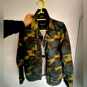 Camo print spring jacket. Madewell